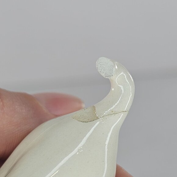 Freeman McFarlin Siamese Cat Kitten Sitting Nodder Bobble Head *REPAIR FLAW* - Picture 8 of 9